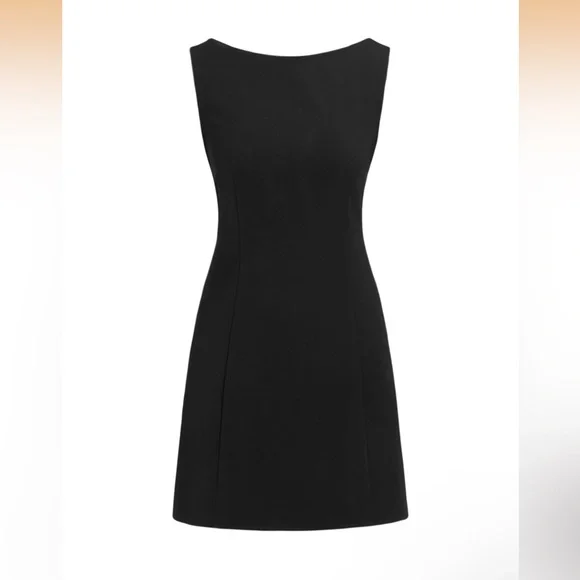 NWT CIDER Boat Neck Solid Mini Dress Size 0X - Picture 1 of 7